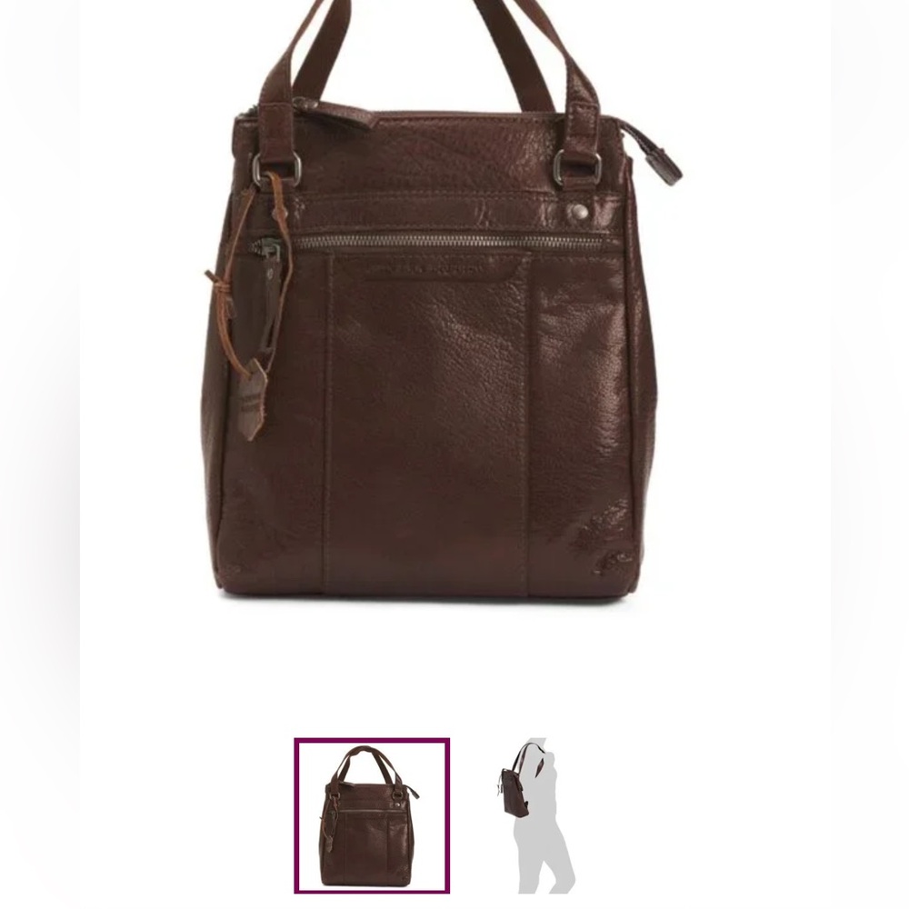 Super cute convertible leather bag